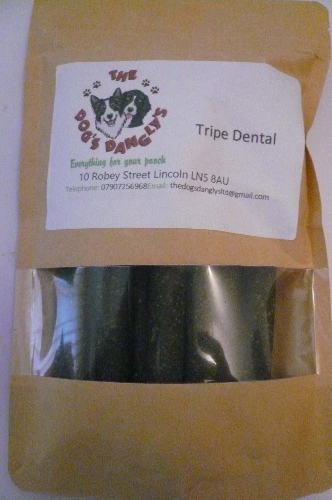 Dog Treats Tripe dental sticks (small)