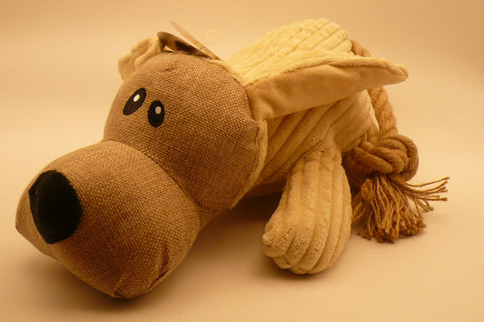 Dog soft toy